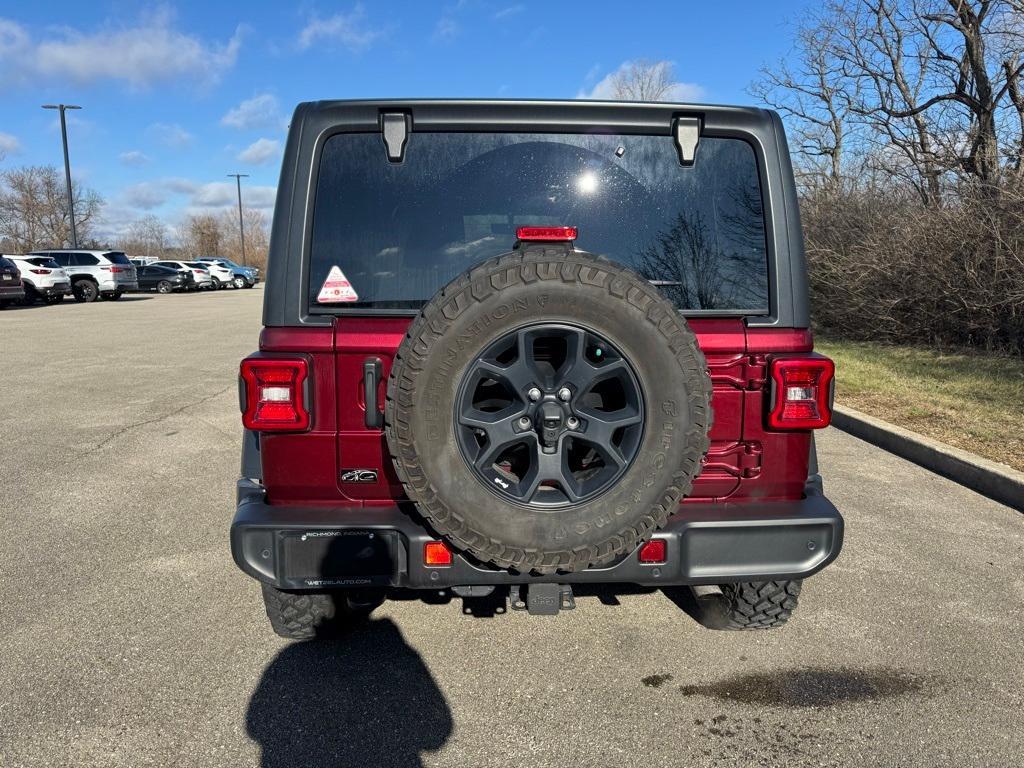 used 2021 Jeep Wrangler Unlimited car, priced at $31,699