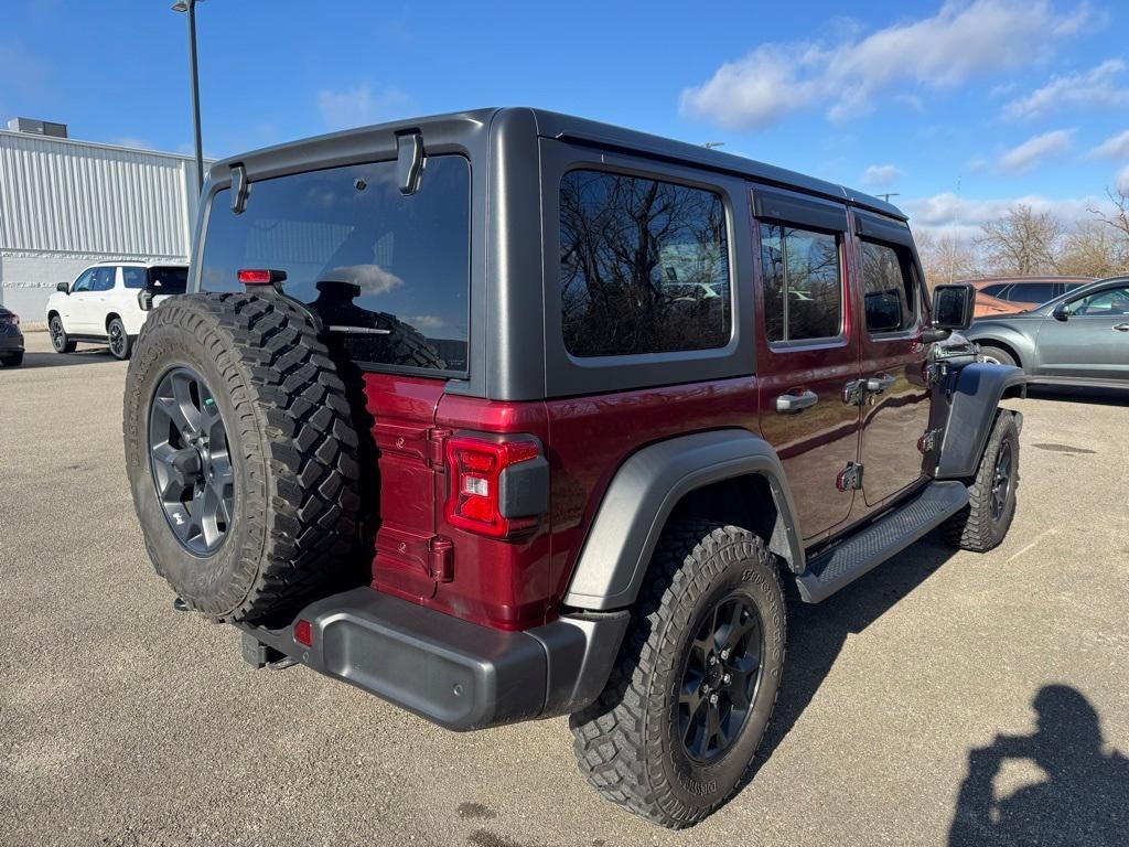 used 2021 Jeep Wrangler Unlimited car, priced at $31,699