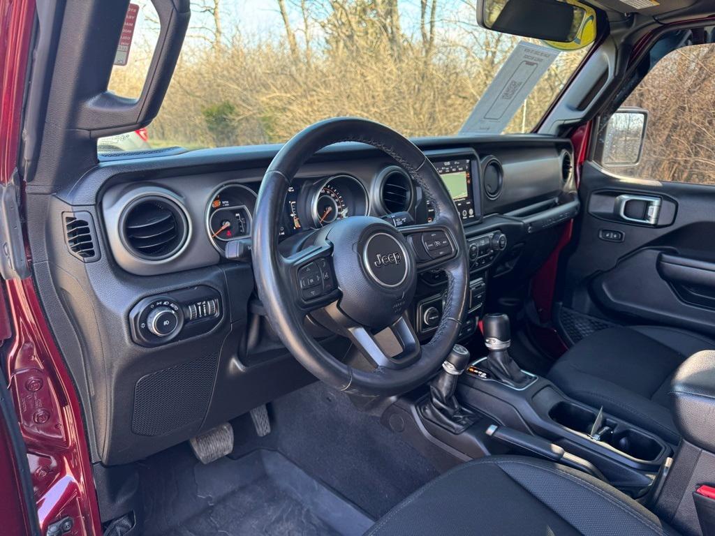 used 2021 Jeep Wrangler Unlimited car, priced at $31,699