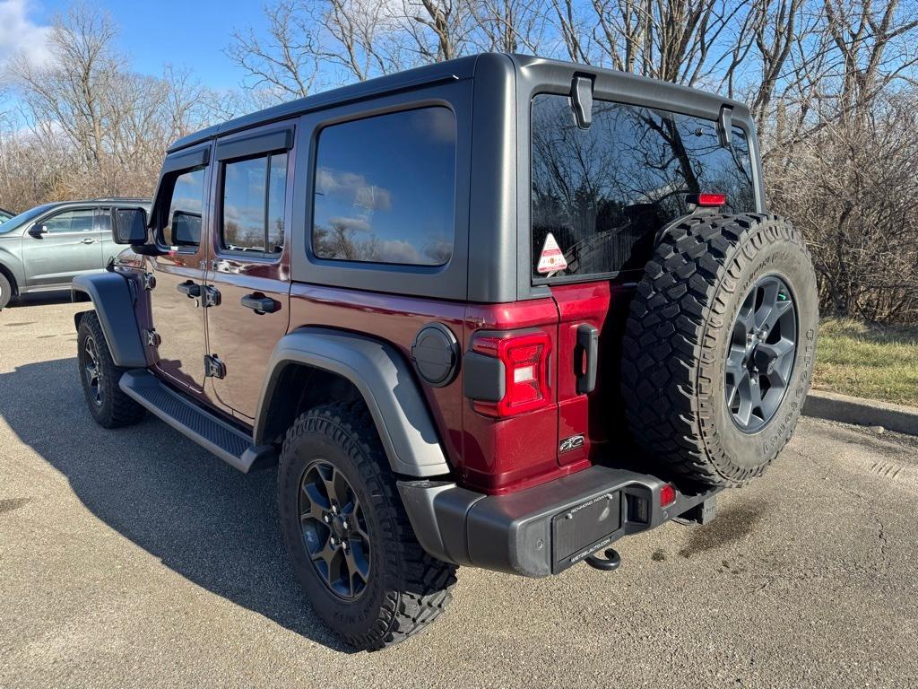 used 2021 Jeep Wrangler Unlimited car, priced at $31,699