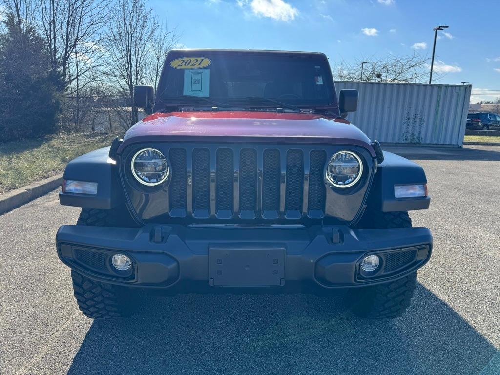 used 2021 Jeep Wrangler Unlimited car, priced at $31,699