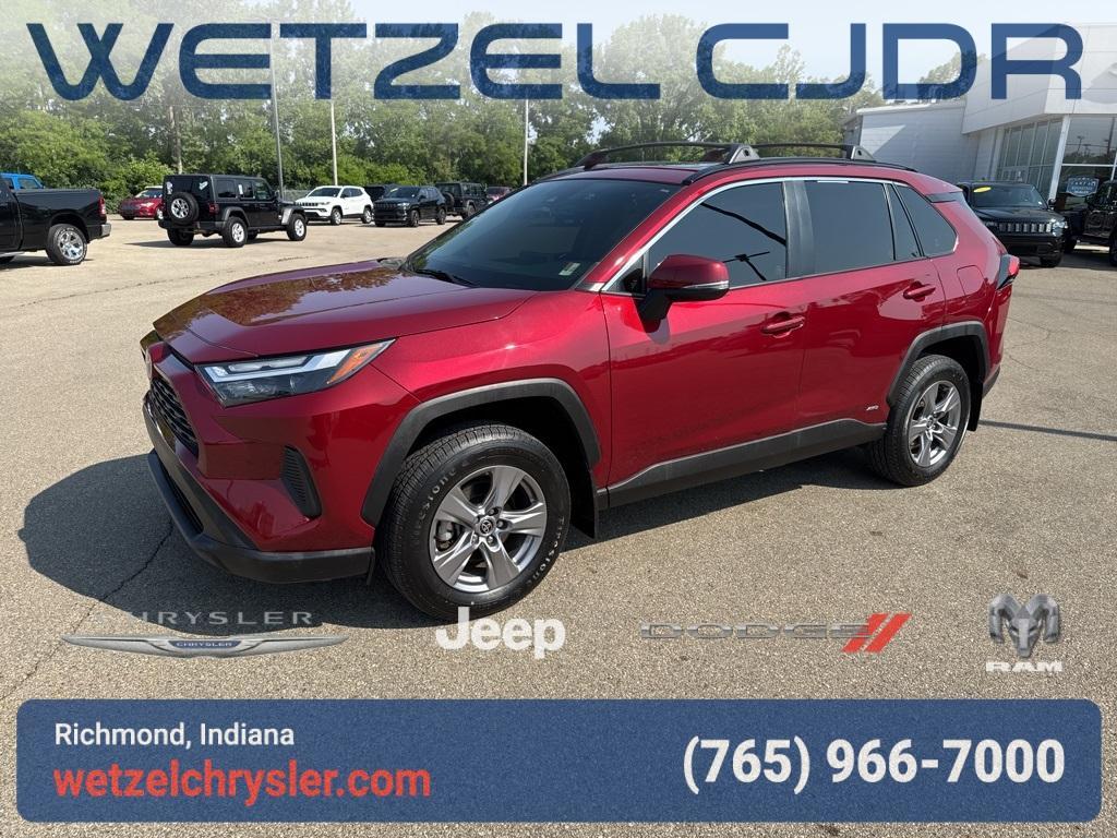 used 2022 Toyota RAV4 Hybrid car, priced at $29,877