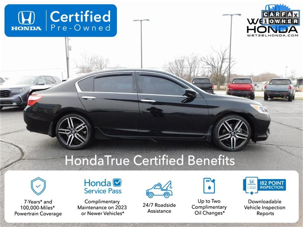 used 2017 Honda Accord car, priced at $19,788