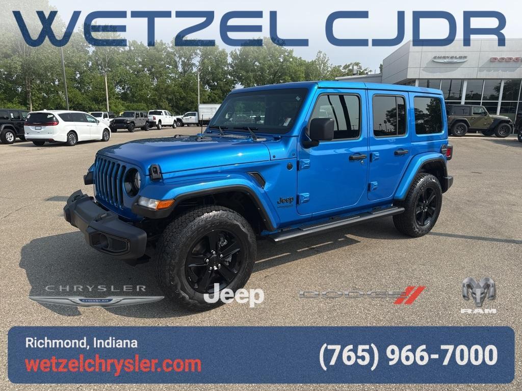 used 2021 Jeep Wrangler Unlimited car, priced at $35,999
