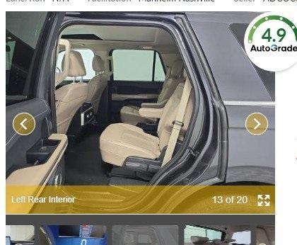 used 2024 Ford Expedition car, priced at $64,999