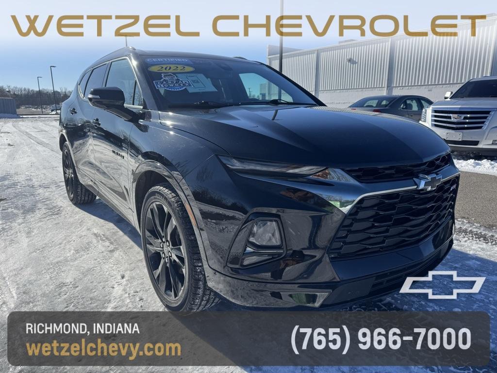 used 2022 Chevrolet Blazer car, priced at $28,273