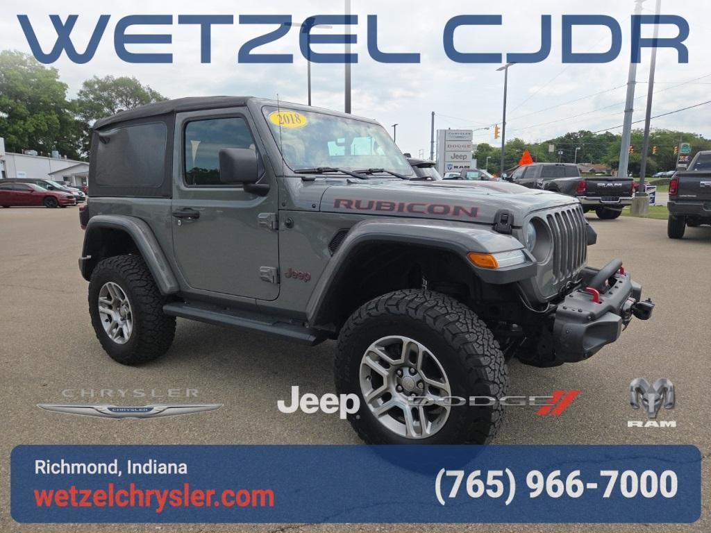 used 2018 Jeep Wrangler car, priced at $23,500