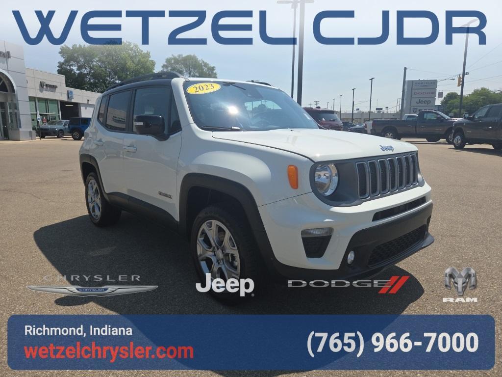 used 2023 Jeep Renegade car, priced at $23,888