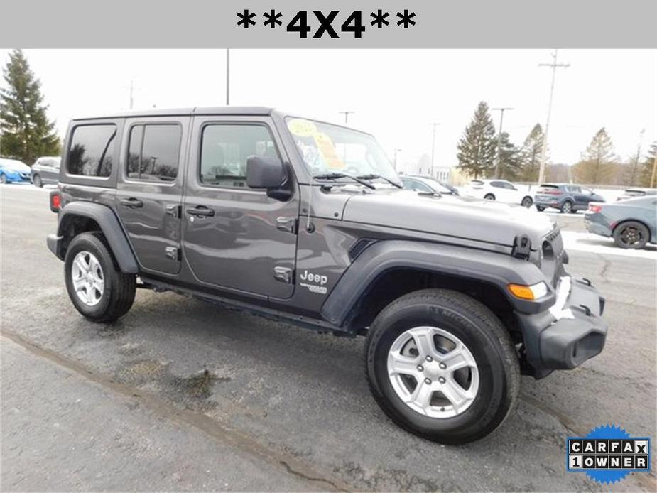 used 2019 Jeep Wrangler Unlimited car, priced at $28,416