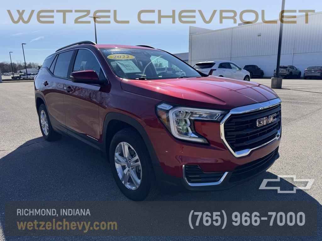 used 2022 GMC Terrain car, priced at $22,888