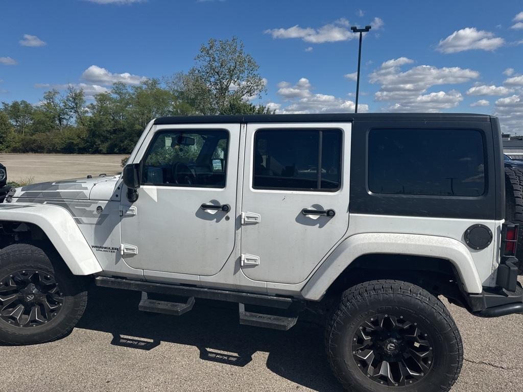used 2017 Jeep Wrangler Unlimited car, priced at $19,990