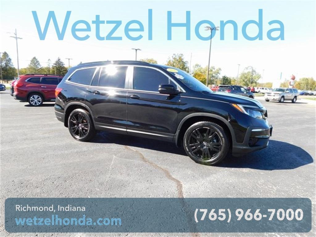 used 2021 Honda Pilot car, priced at $28,789