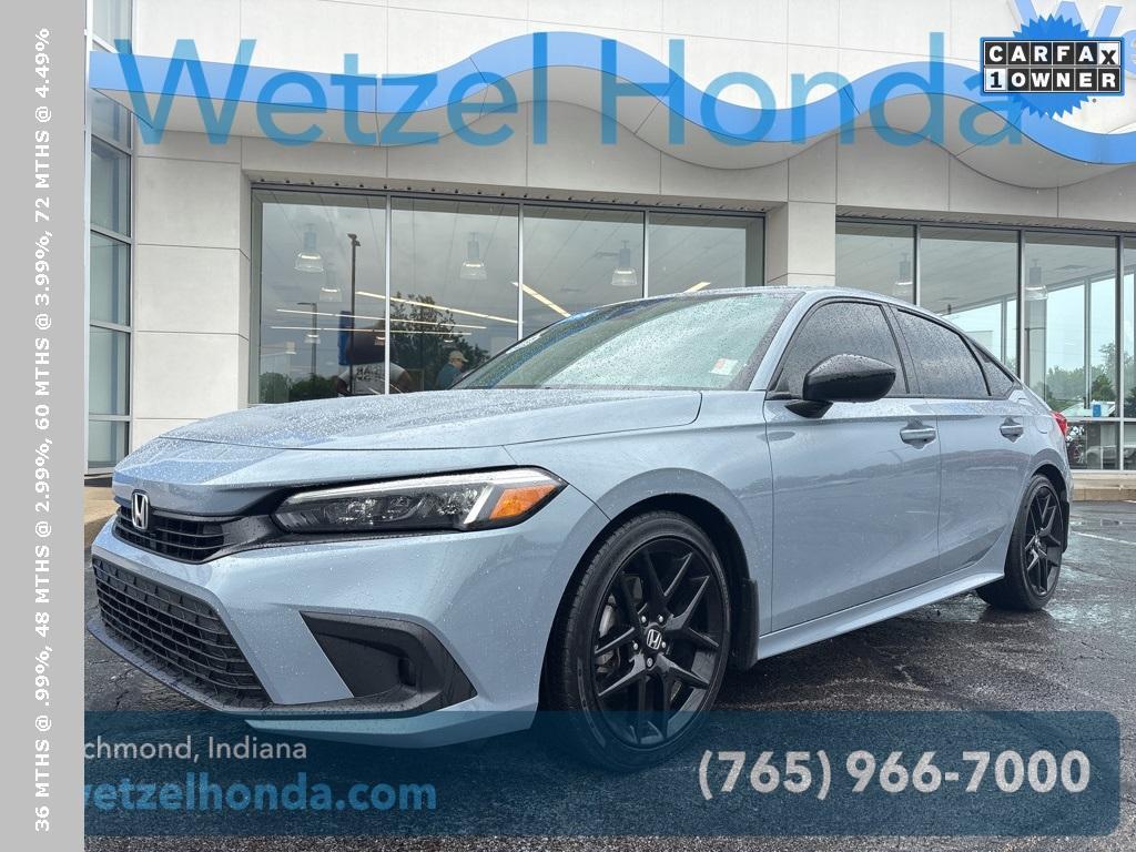 used 2024 Honda Civic car, priced at $25,687