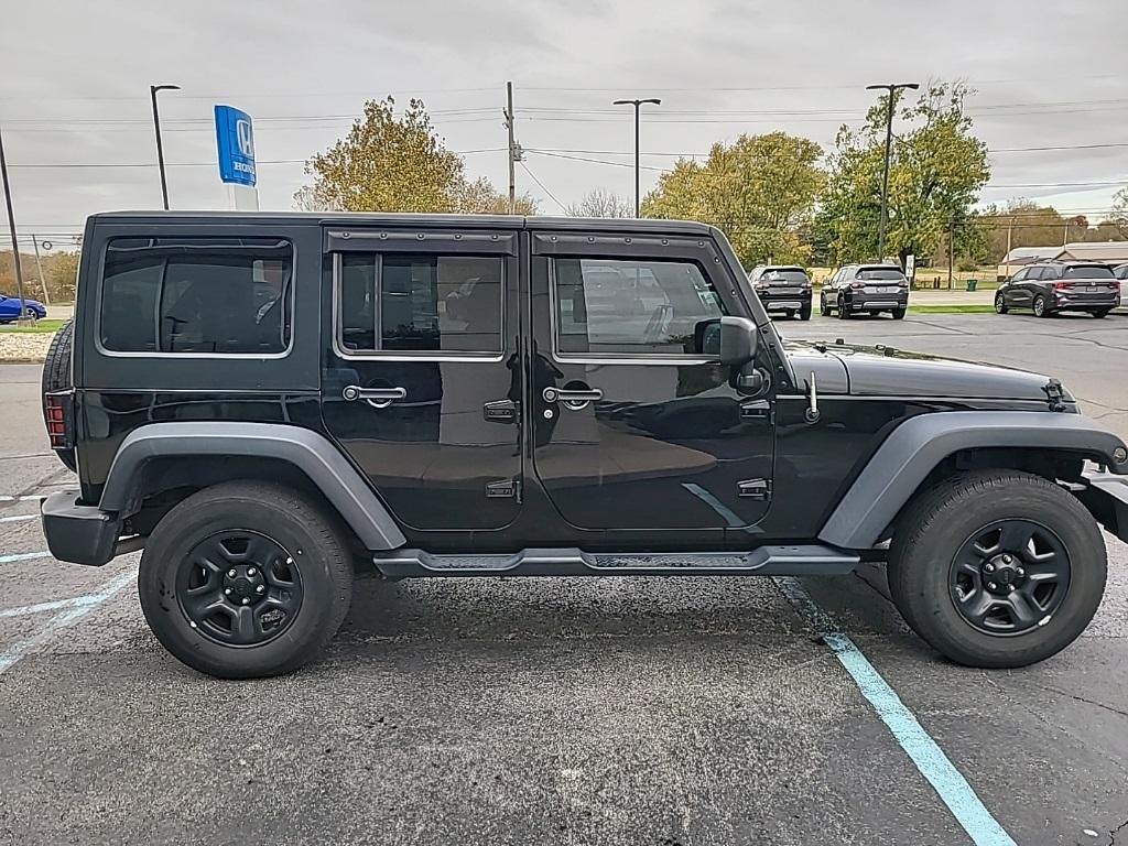 used 2017 Jeep Wrangler Unlimited car, priced at $17,999