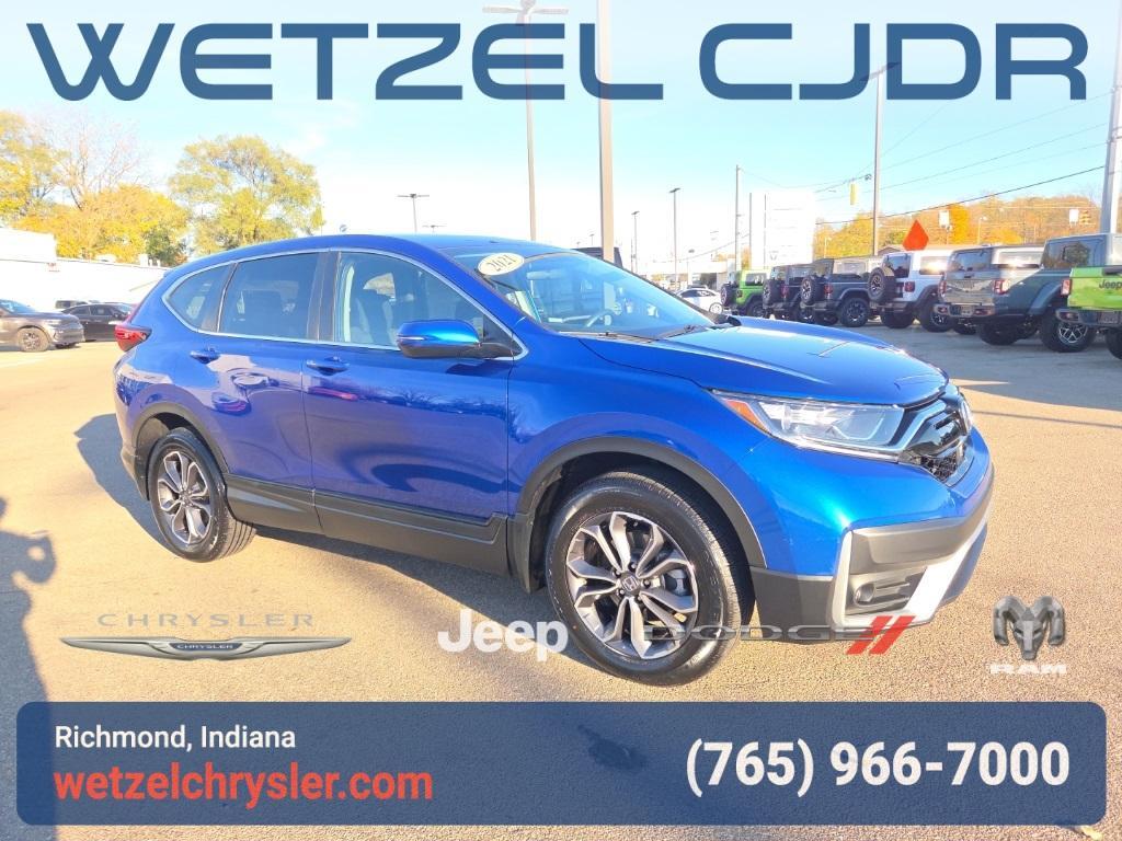 used 2021 Honda CR-V car, priced at $24,500
