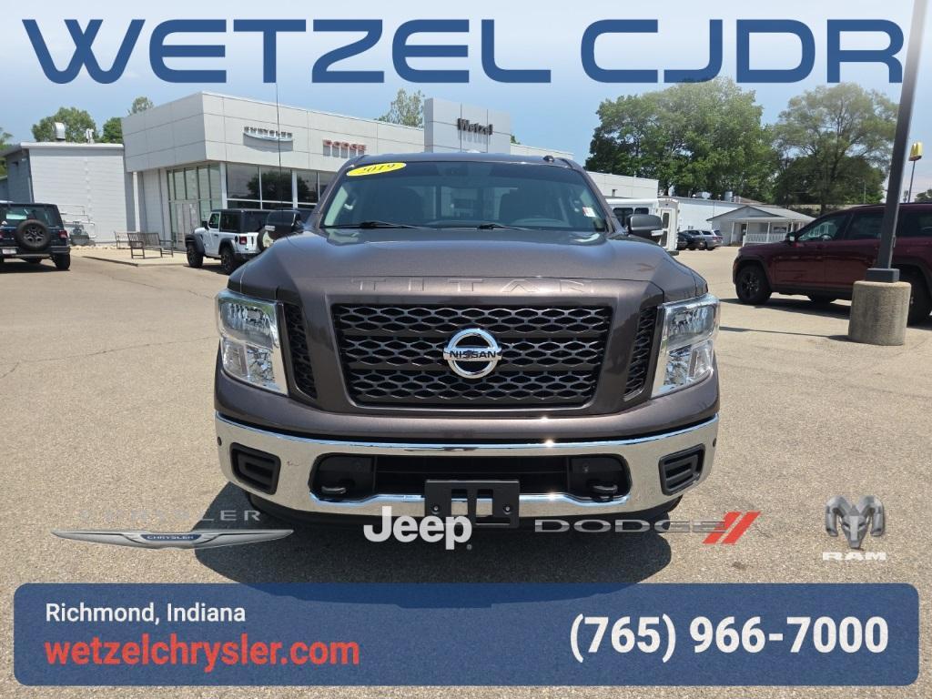 used 2019 Nissan Titan car, priced at $27,995