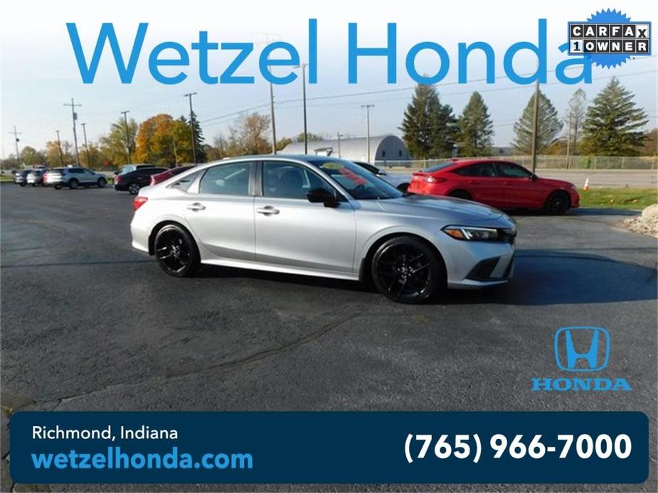 used 2022 Honda Civic car, priced at $23,488