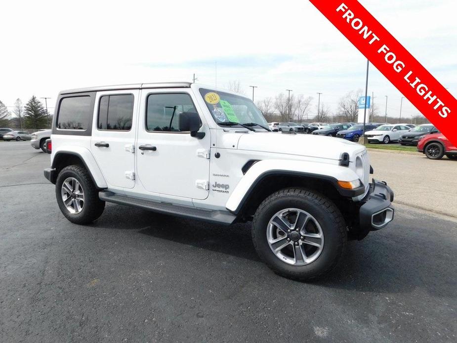 used 2021 Jeep Wrangler Unlimited car, priced at $31,616