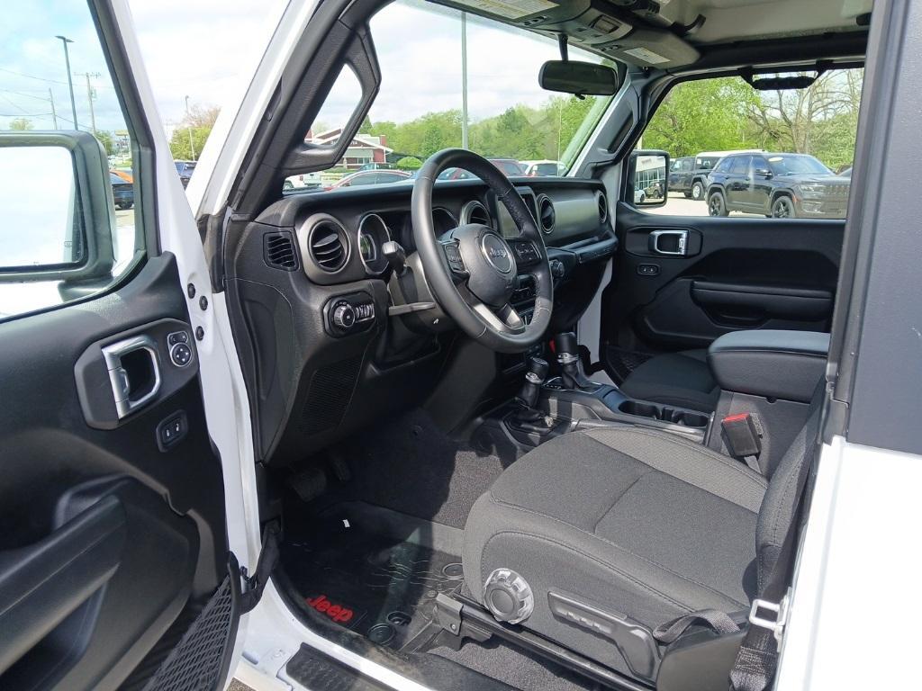 used 2021 Jeep Wrangler car, priced at $27,899