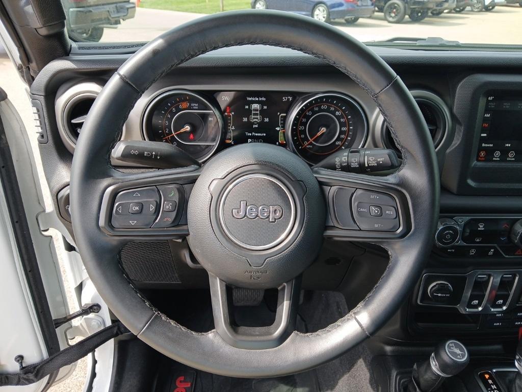 used 2021 Jeep Wrangler car, priced at $27,899