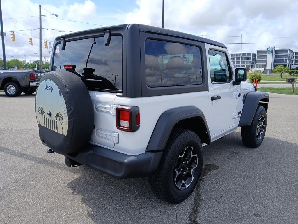 used 2021 Jeep Wrangler car, priced at $27,899
