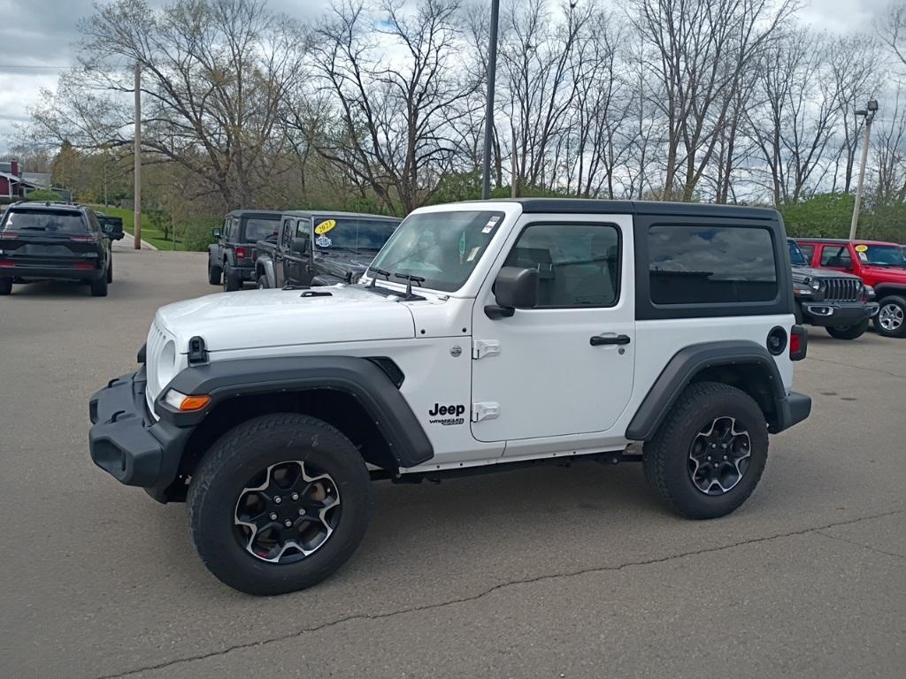 used 2021 Jeep Wrangler car, priced at $28,995
