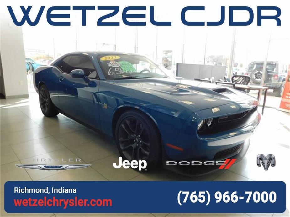 used 2022 Dodge Challenger car, priced at $40,488