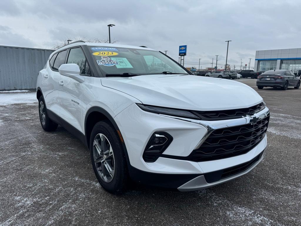 used 2023 Chevrolet Blazer car, priced at $28,548