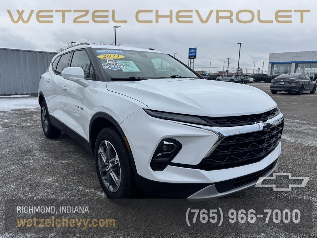 used 2023 Chevrolet Blazer car, priced at $27,395