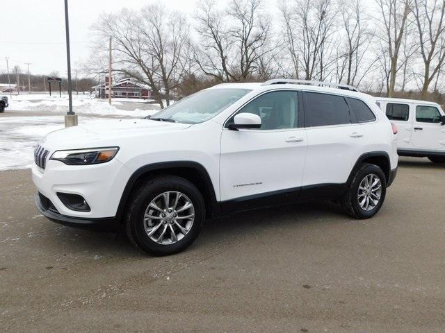 used 2021 Jeep Cherokee car, priced at $21,999