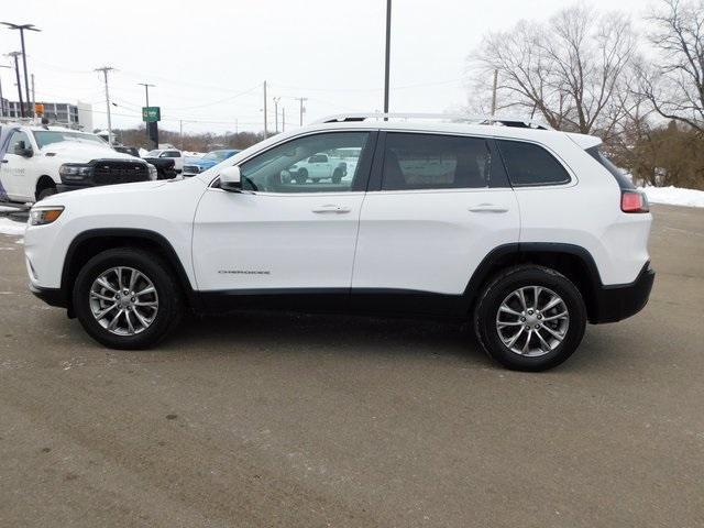 used 2021 Jeep Cherokee car, priced at $21,999