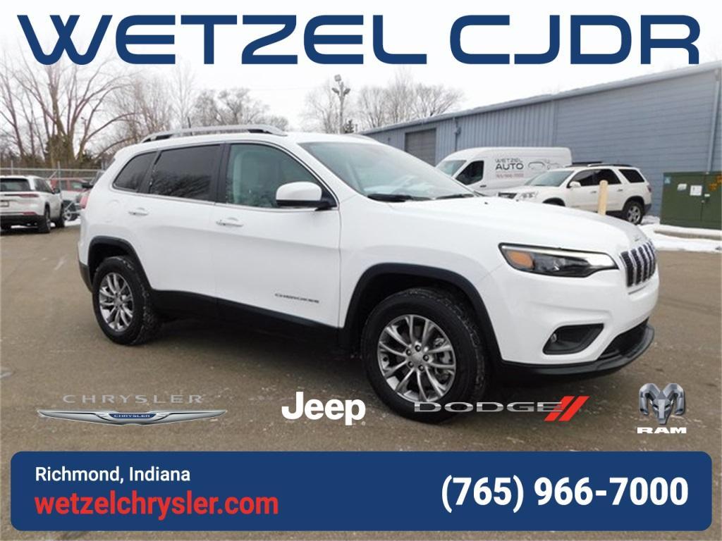 used 2021 Jeep Cherokee car, priced at $22,999