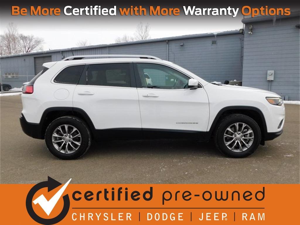 used 2021 Jeep Cherokee car, priced at $21,999