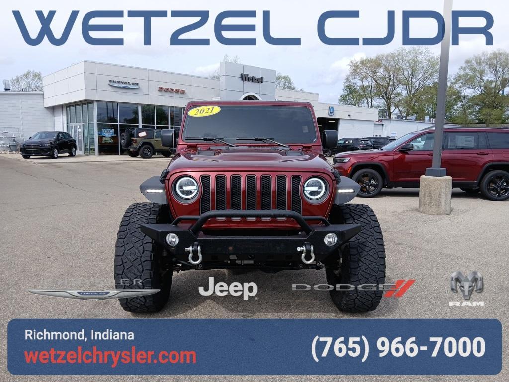 used 2021 Jeep Wrangler Unlimited car, priced at $37,999
