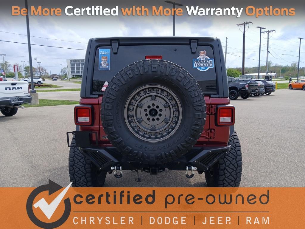used 2021 Jeep Wrangler Unlimited car, priced at $37,999