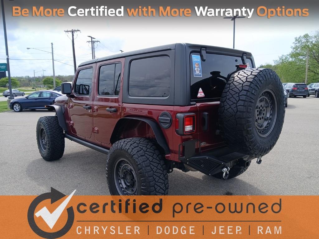 used 2021 Jeep Wrangler Unlimited car, priced at $37,999