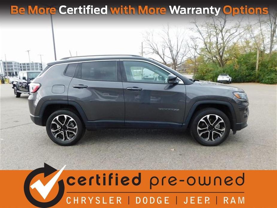 used 2022 Jeep Compass car, priced at $22,788