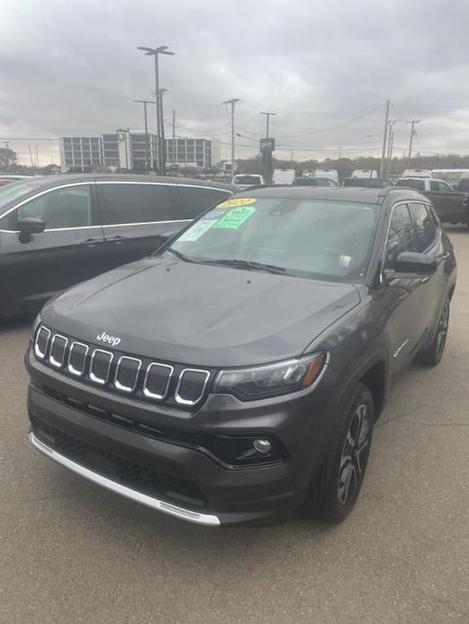 used 2022 Jeep Compass car, priced at $22,995