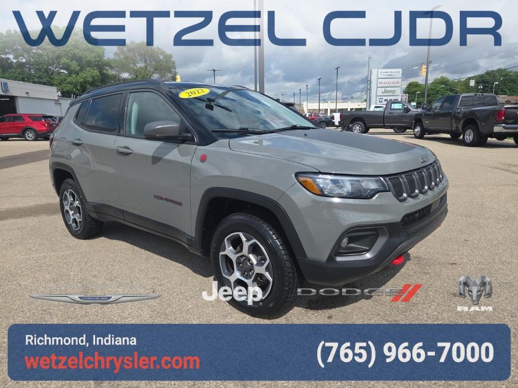 used 2022 Jeep Compass car, priced at $25,777