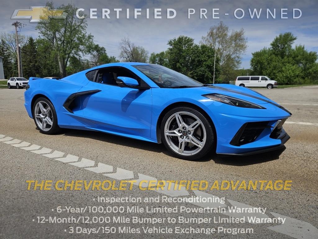 used 2022 Chevrolet Corvette car, priced at $77,999