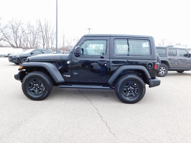 used 2021 Jeep Wrangler car, priced at $28,895