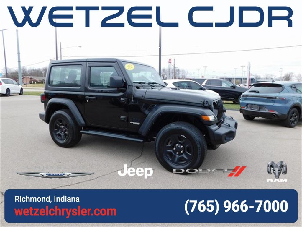 used 2021 Jeep Wrangler car, priced at $28,895