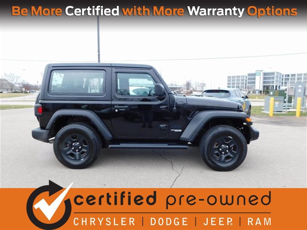 used 2021 Jeep Wrangler car, priced at $28,895