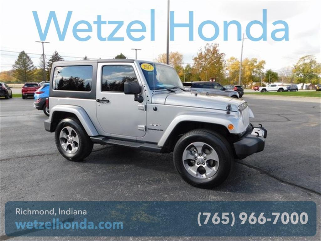 used 2017 Jeep Wrangler car, priced at $19,750