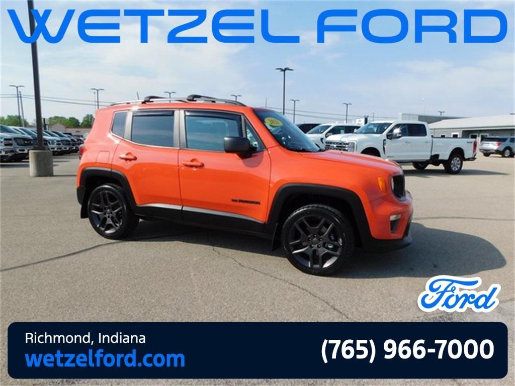 used 2021 Jeep Renegade car, priced at $18,995