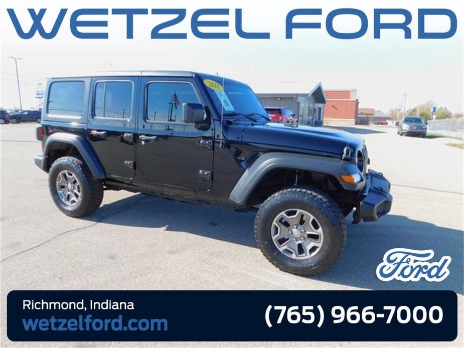 used 2018 Jeep Wrangler Unlimited car, priced at $22,900