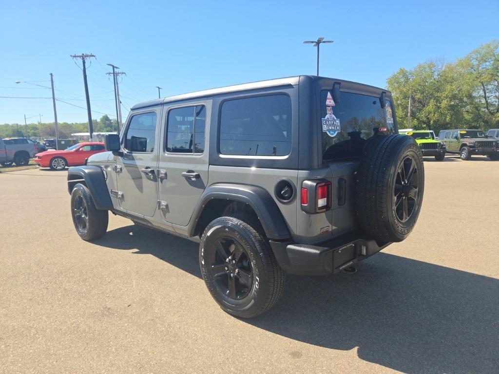 used 2021 Jeep Wrangler Unlimited car, priced at $31,900