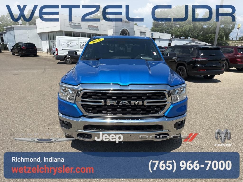 used 2022 Ram 1500 car, priced at $33,500