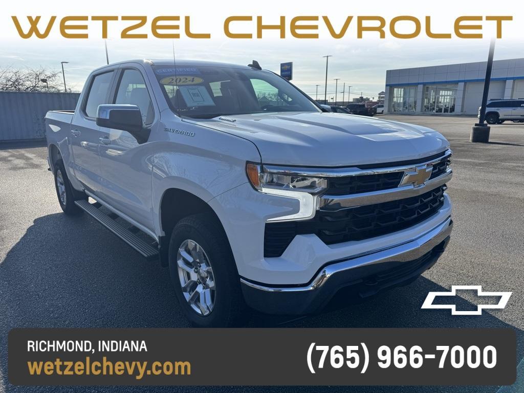 used 2024 Chevrolet Silverado 1500 car, priced at $45,707