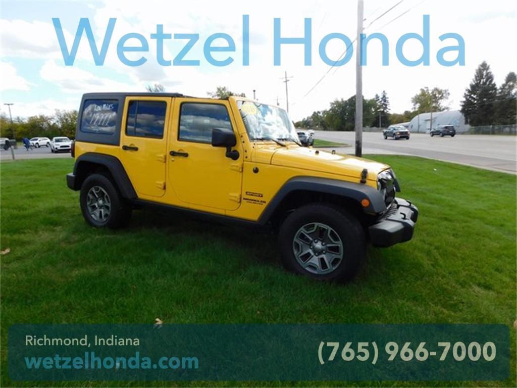 used 2015 Jeep Wrangler Unlimited car, priced at $19,989